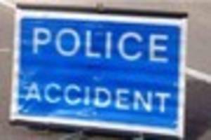 Two car crash blocks A388 in Holsworthy
